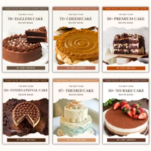 Eggless Cake 6 Books Combo